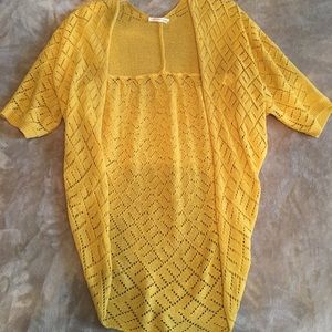 Mustard Yellow A’Gaci Top